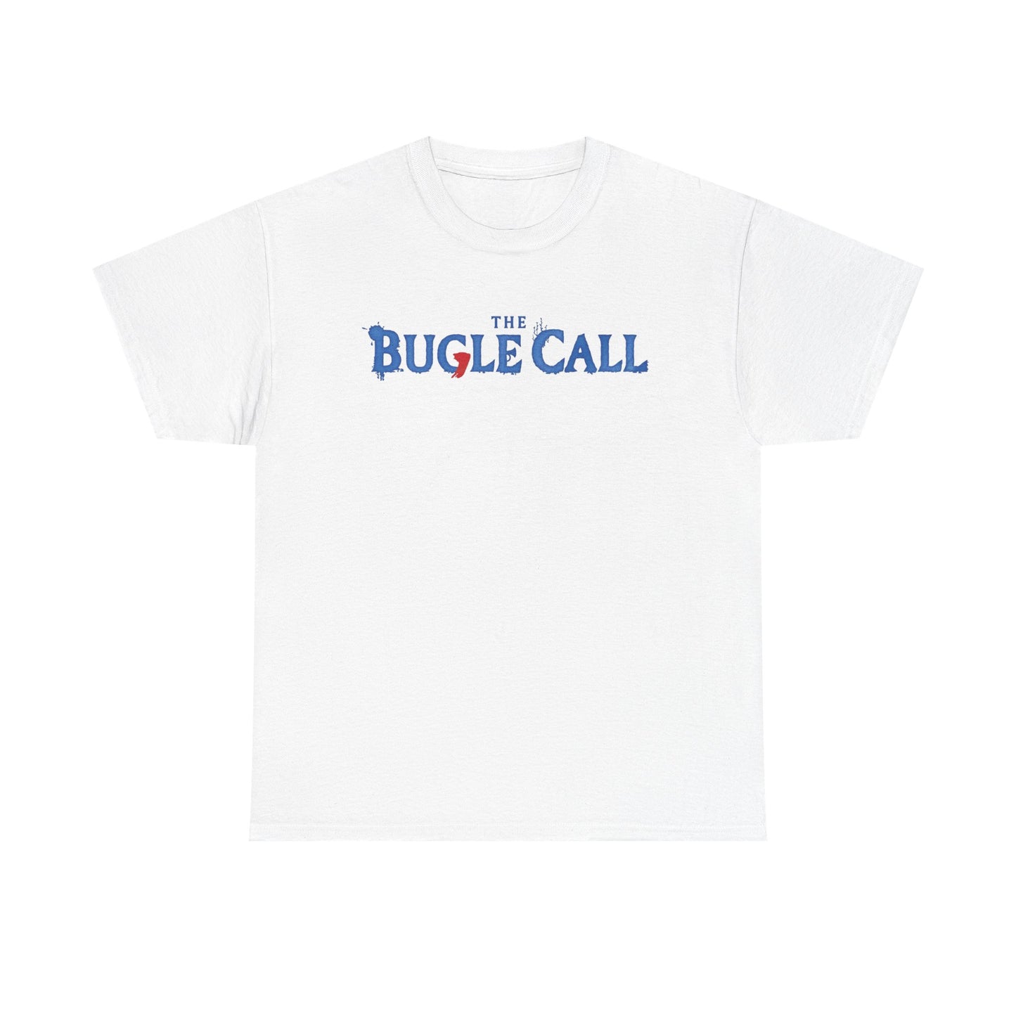 The Bugle Call Song of War Logo T-Shirt White