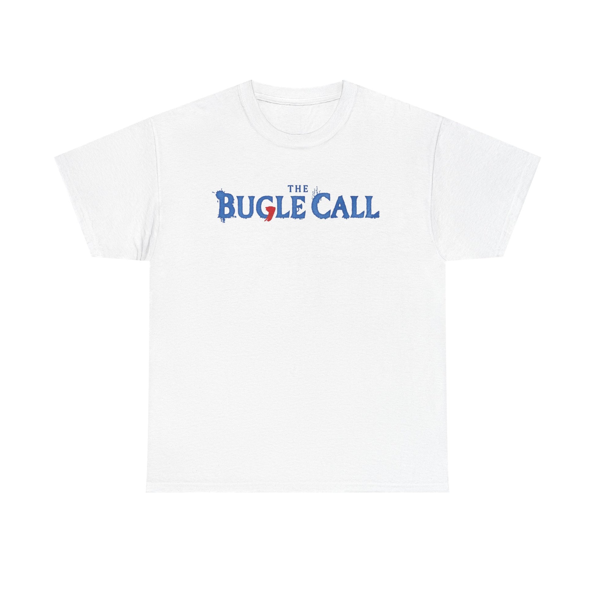 The Bugle Call Song of War Logo T-Shirt White