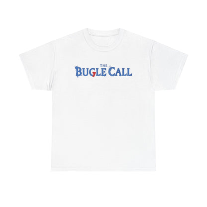 The Bugle Call Song of War Logo T-Shirt White