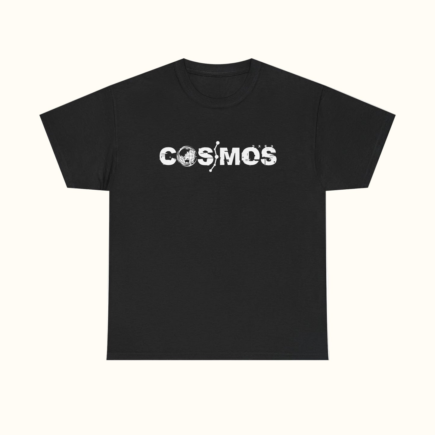 Cosmos Manga Logo T-Shirt Black