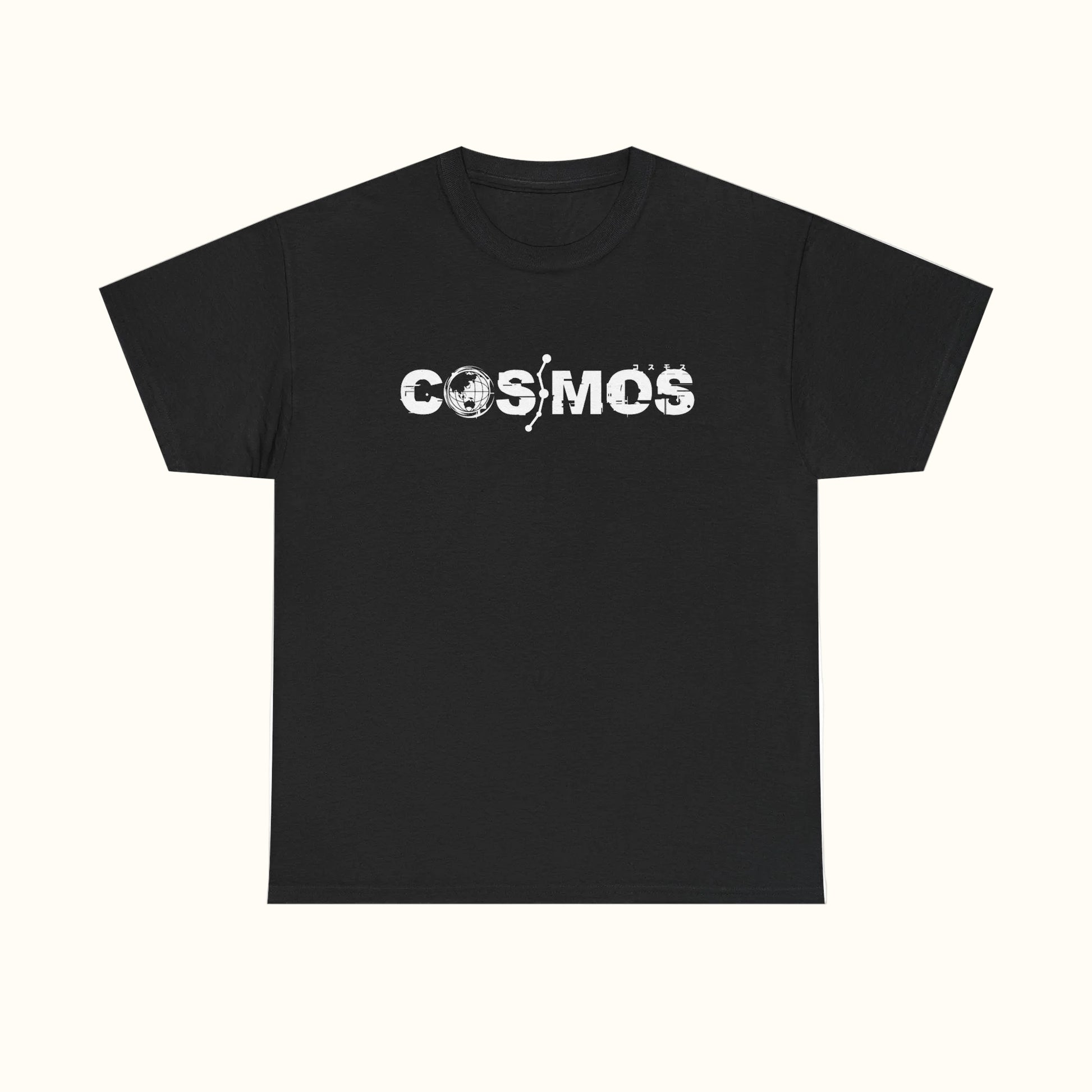Cosmos Manga Logo T-Shirt Black