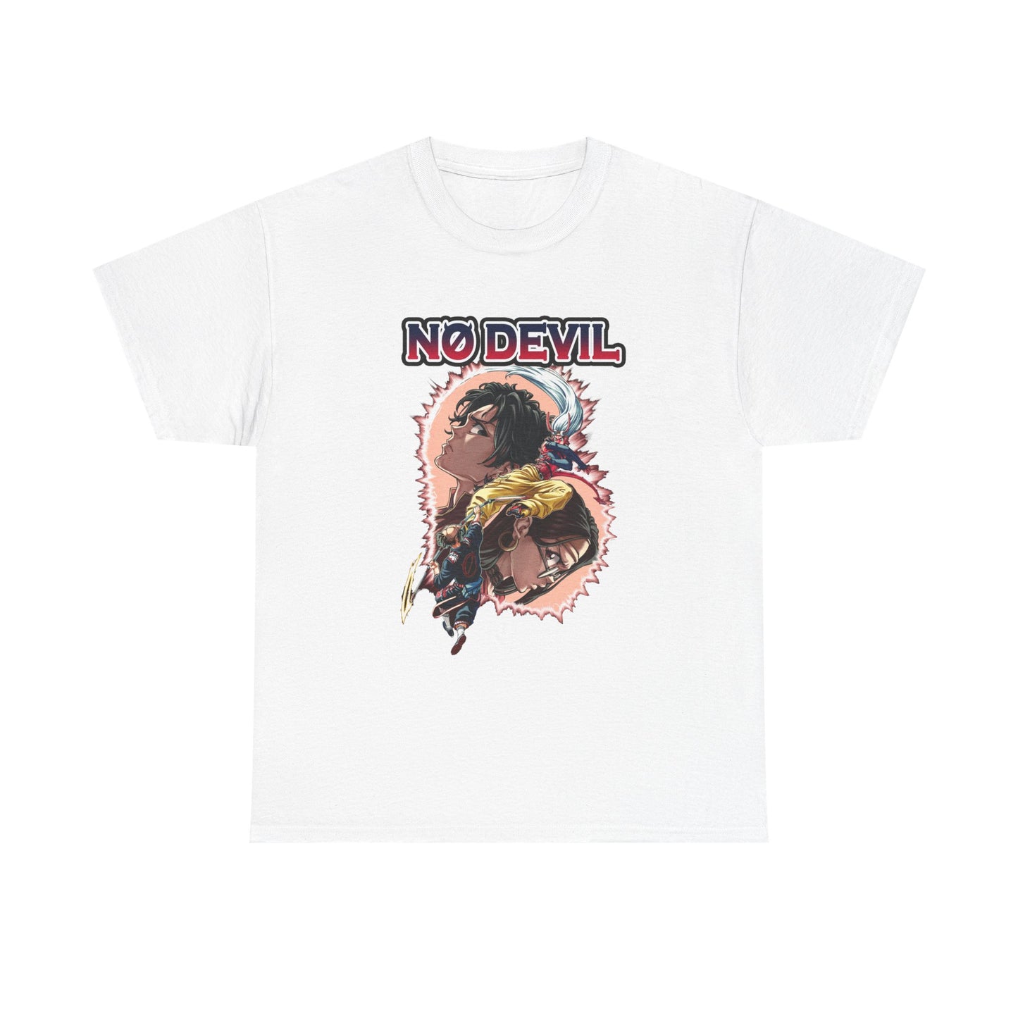 No Devil Manga T-Shirt White