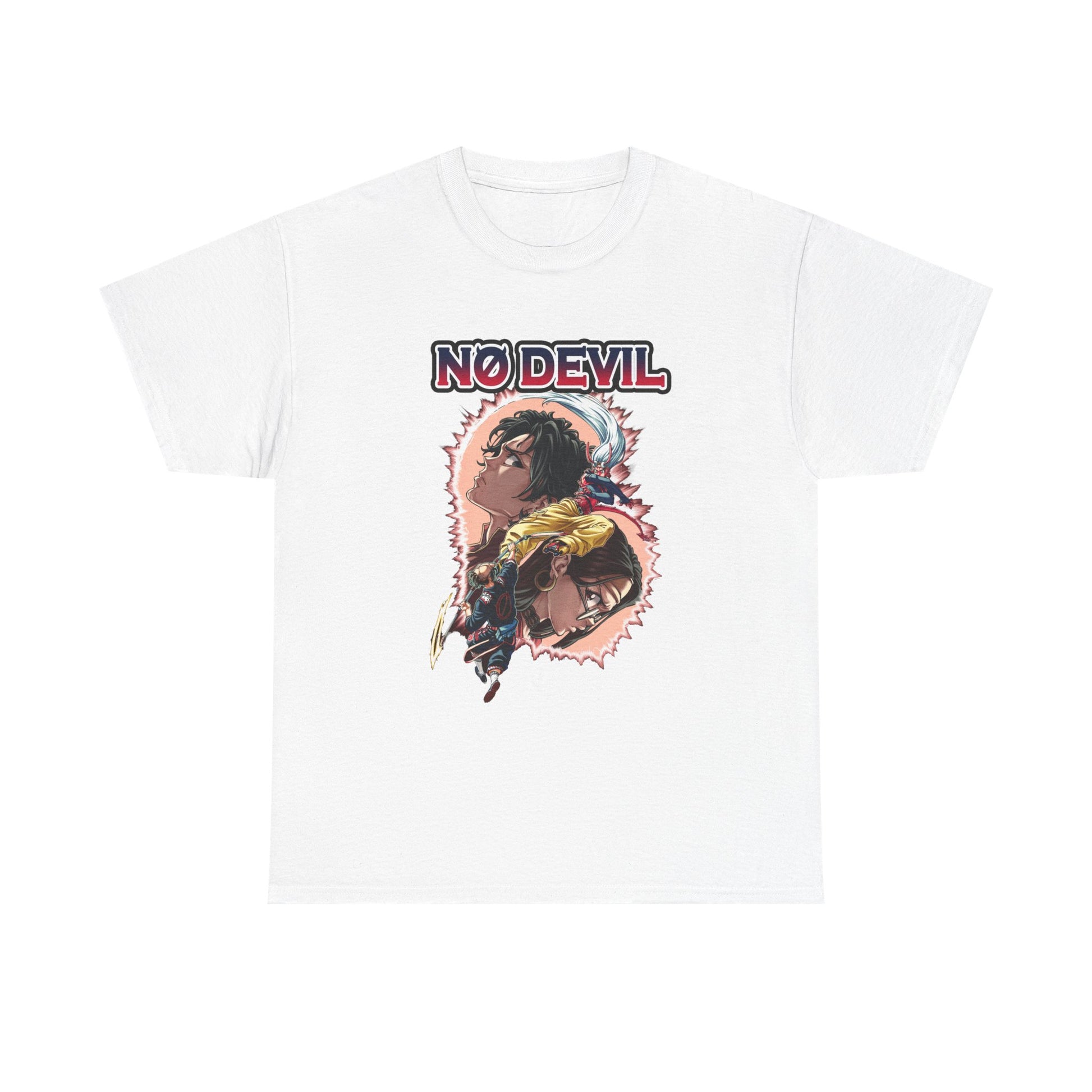 No Devil Manga T-Shirt White