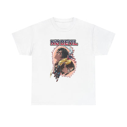 No Devil Manga T-Shirt White