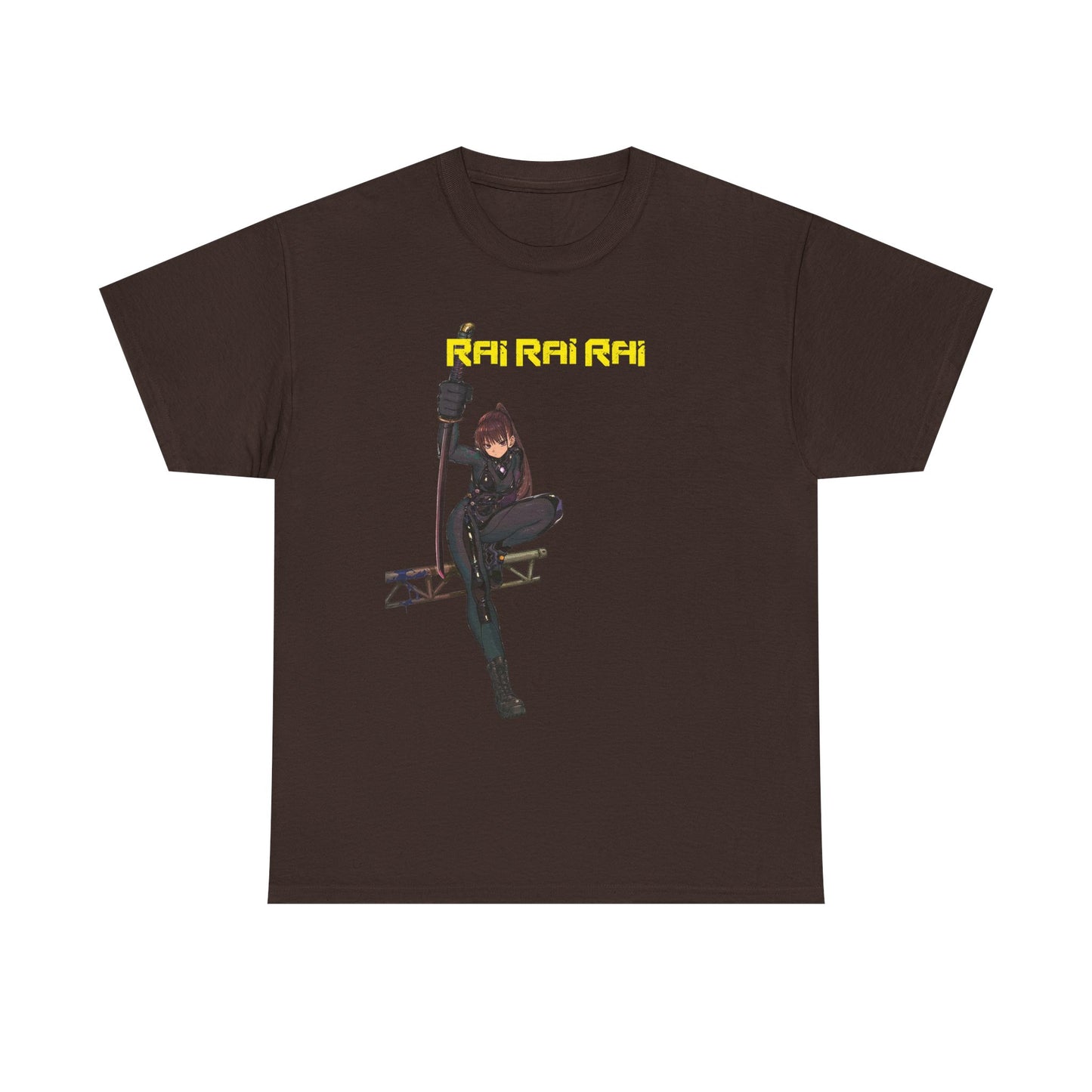 Rai Rai Rai Sumire Ichigaya Manga T-Shirt Dark Chocolate
