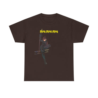 Rai Rai Rai Sumire Ichigaya Manga T-Shirt Dark Chocolate