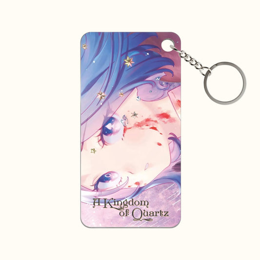 Kingdom of Quartz Angel Keychain 1.18'' x 2.36'' Transparent