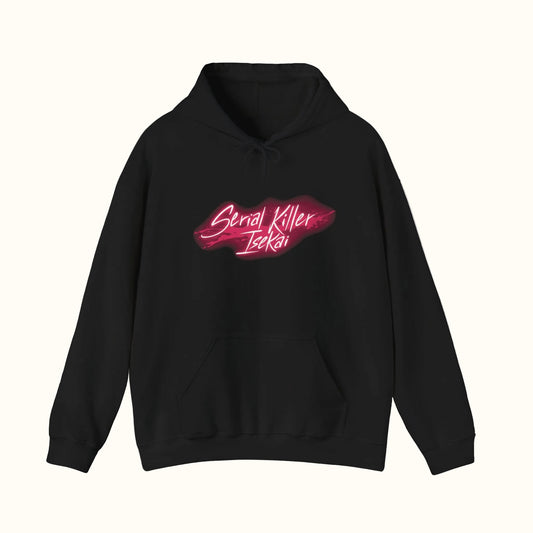 Serial Killer Isekai Hoodie Black