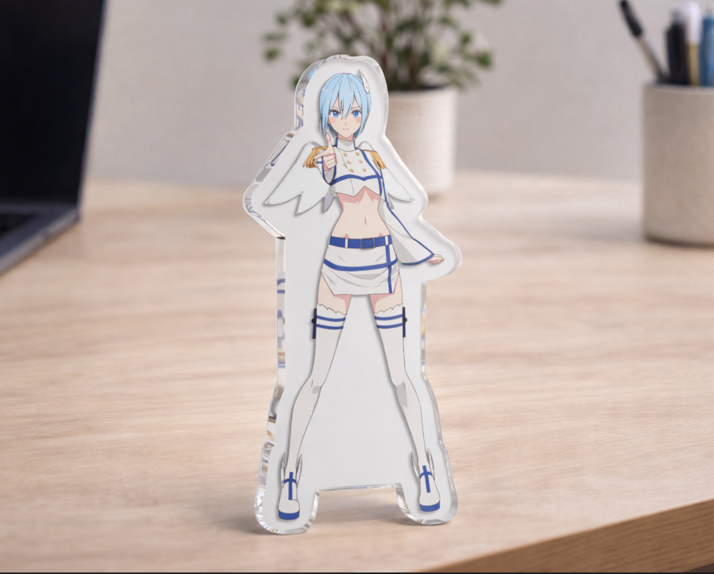 2.5 Dimensional Seduction Nonoa Figure 5" x 5" Transparent