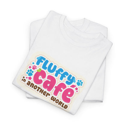 Fluffy Café in Another World T-Shirt Logo