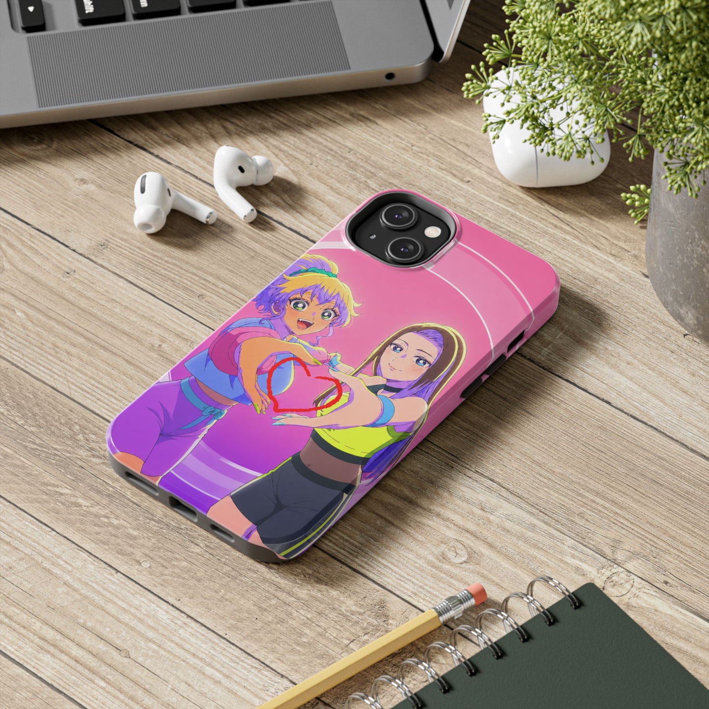 Gals can't be kind to Otaku ?! - Ijichi and Amane Phone Case