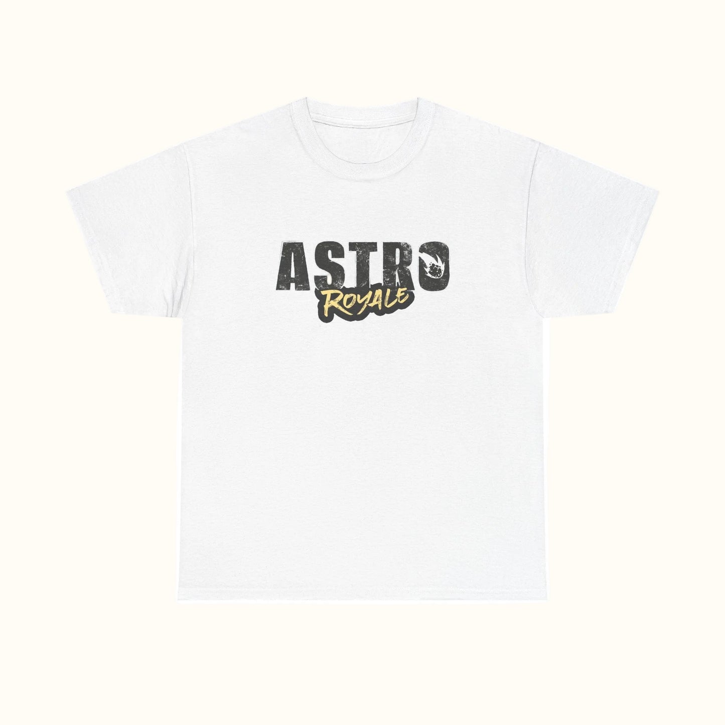 Astro Royale Manga Logo T-Shirt White