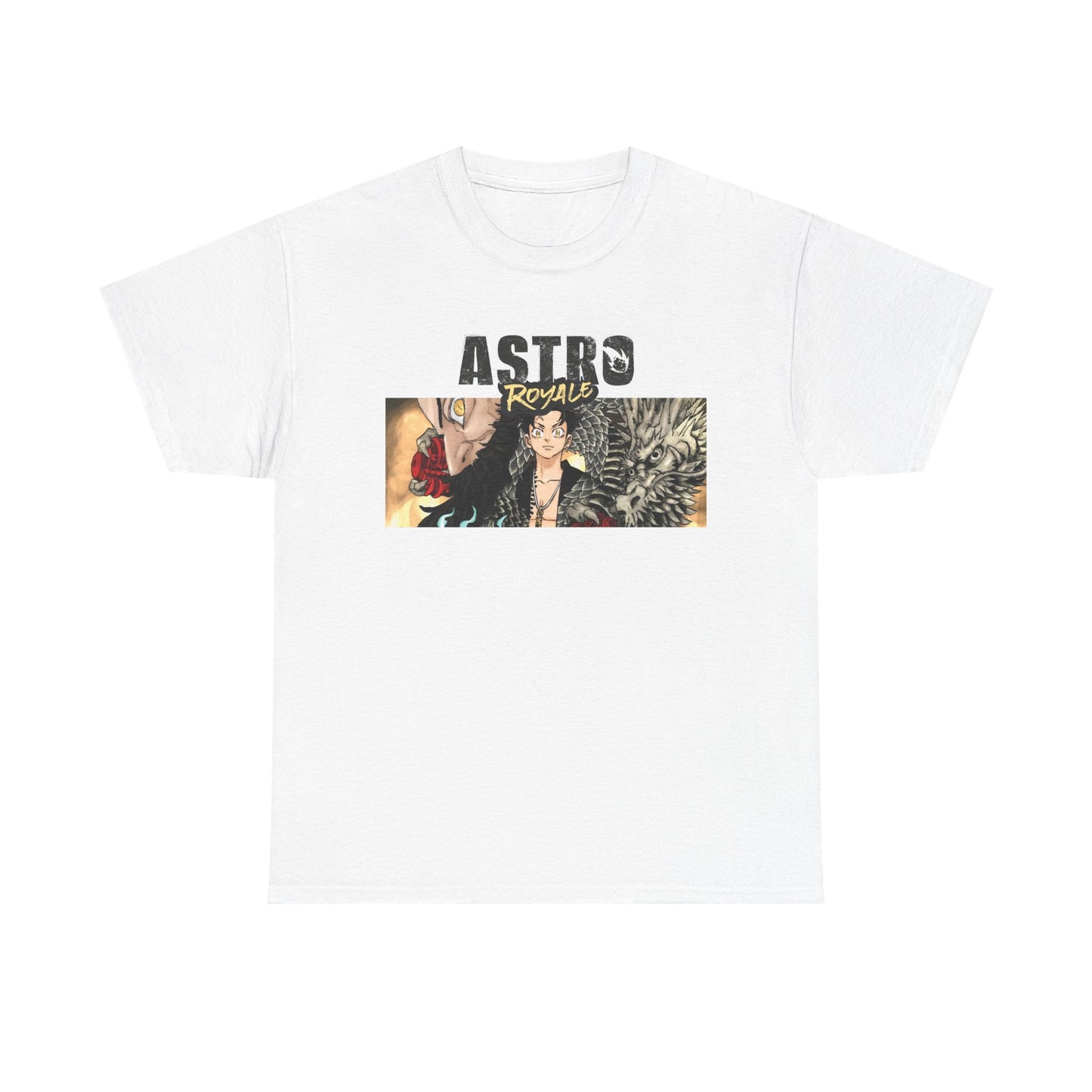 Astro Royale Manga T-Shirt White
