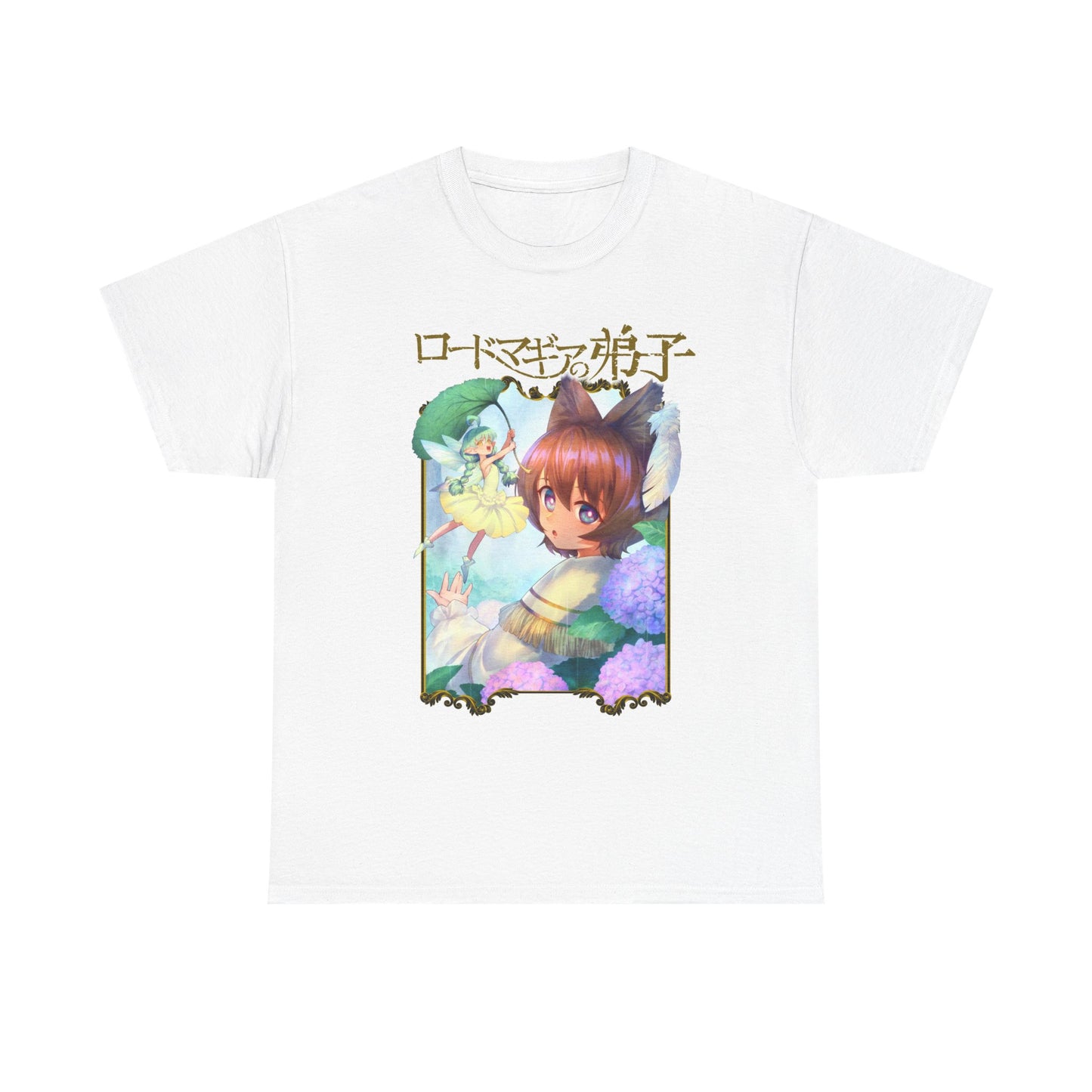 The Lord-Magear's Apprentice Manga T-Shirt White
