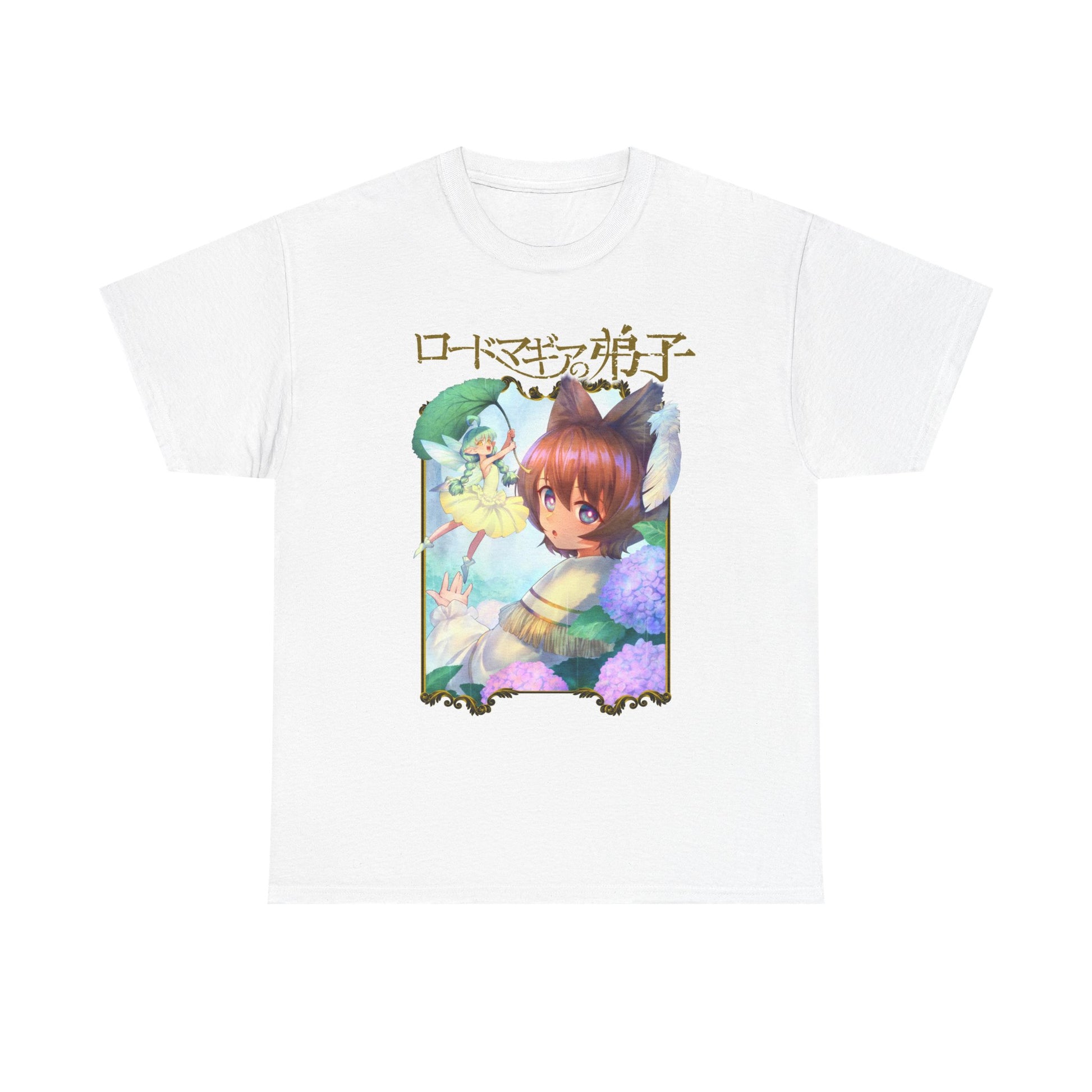 The Lord-Magear's Apprentice Manga T-Shirt White