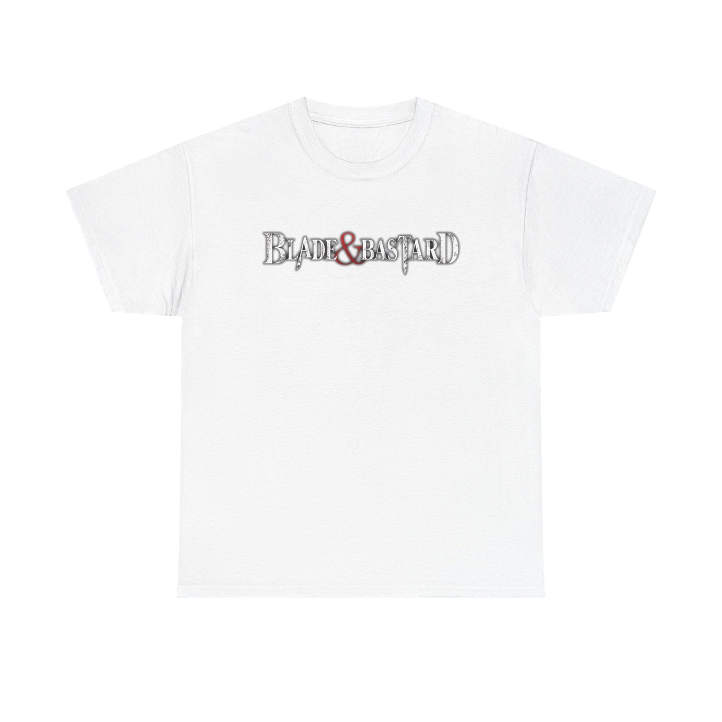 Blade & Bastard Logo T-Shirt White