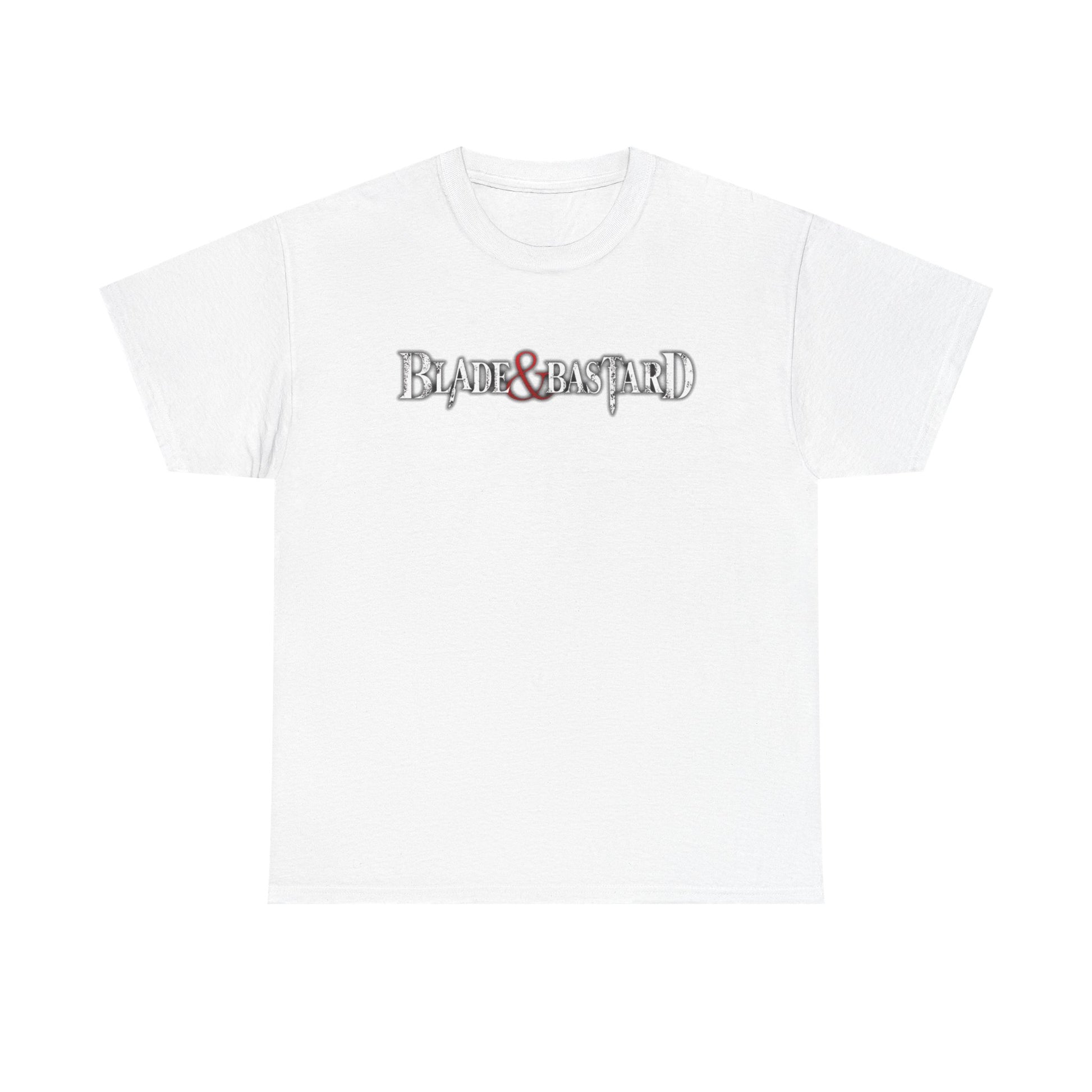 Blade & Bastard Logo T-Shirt White