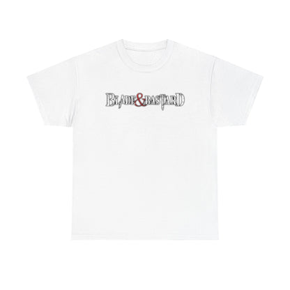 Blade & Bastard Logo T-Shirt White