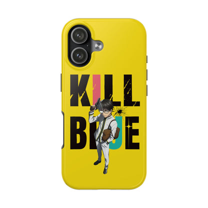 Kill Blue Manga Phone Case iPhone 17
