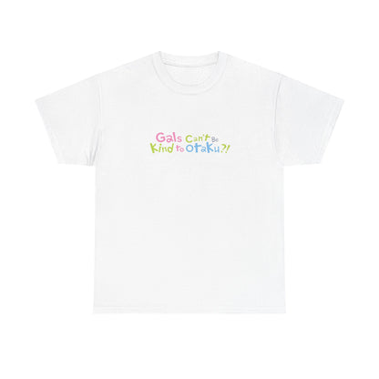 Gals Can’t Be Kind to Otaku Logo T-Shirt White