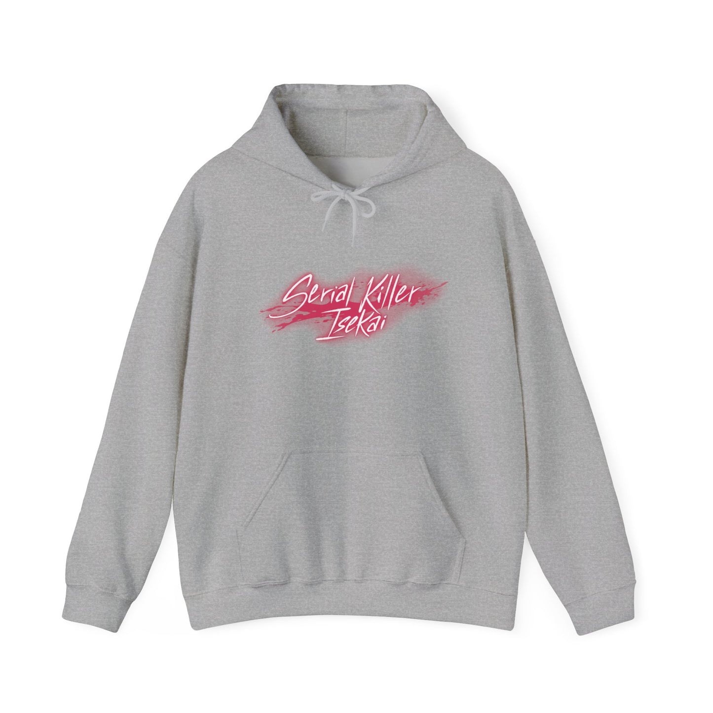 Serial Killer Isekai Hoodie Sport Grey
