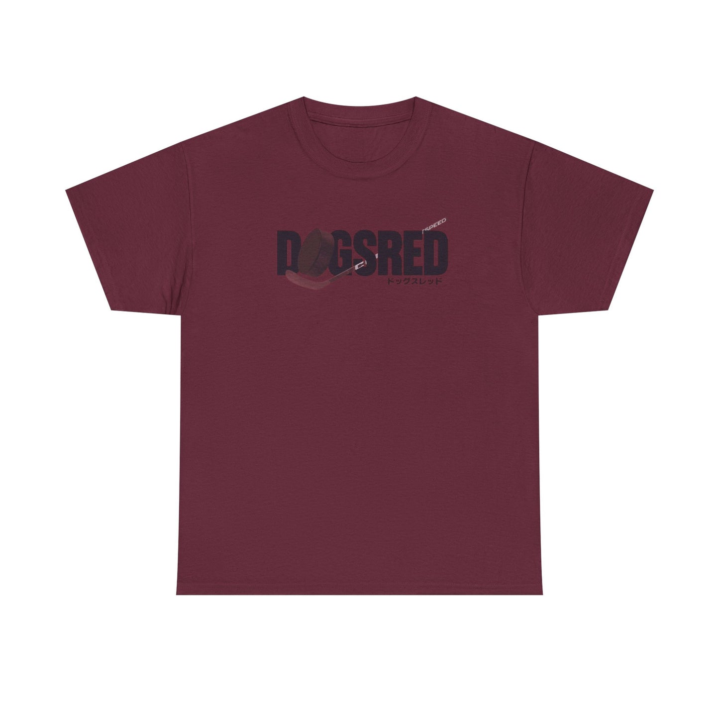Dogsred Logo T-Shirt Maroon