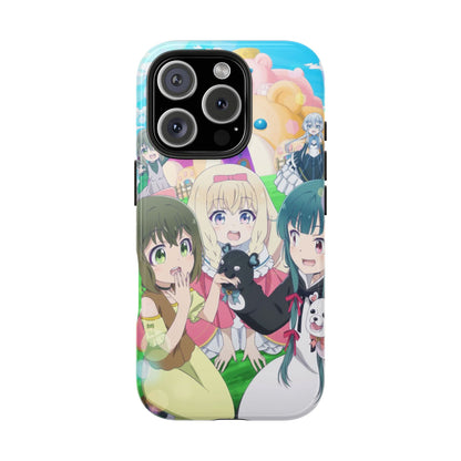 Kuma Kuma Kuma Bear Phone Case iPhone 16 Pro