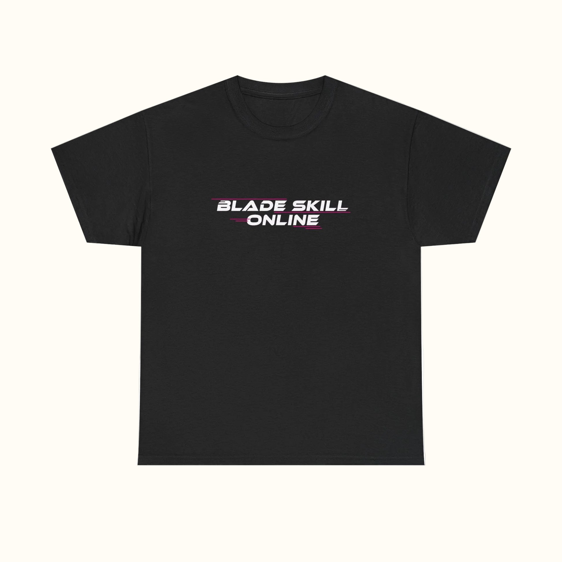 Blade Skill Online Black Logo T-Shirt Black