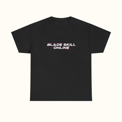 Blade Skill Online Black Logo T-Shirt Black