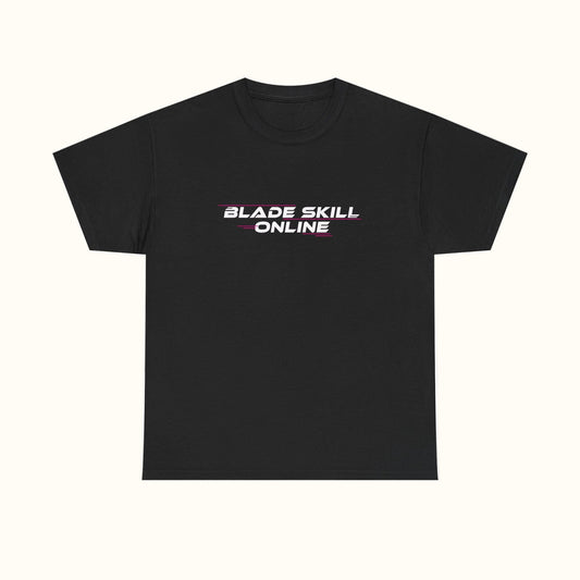 Blade Skill Online Black Logo T-Shirt Black