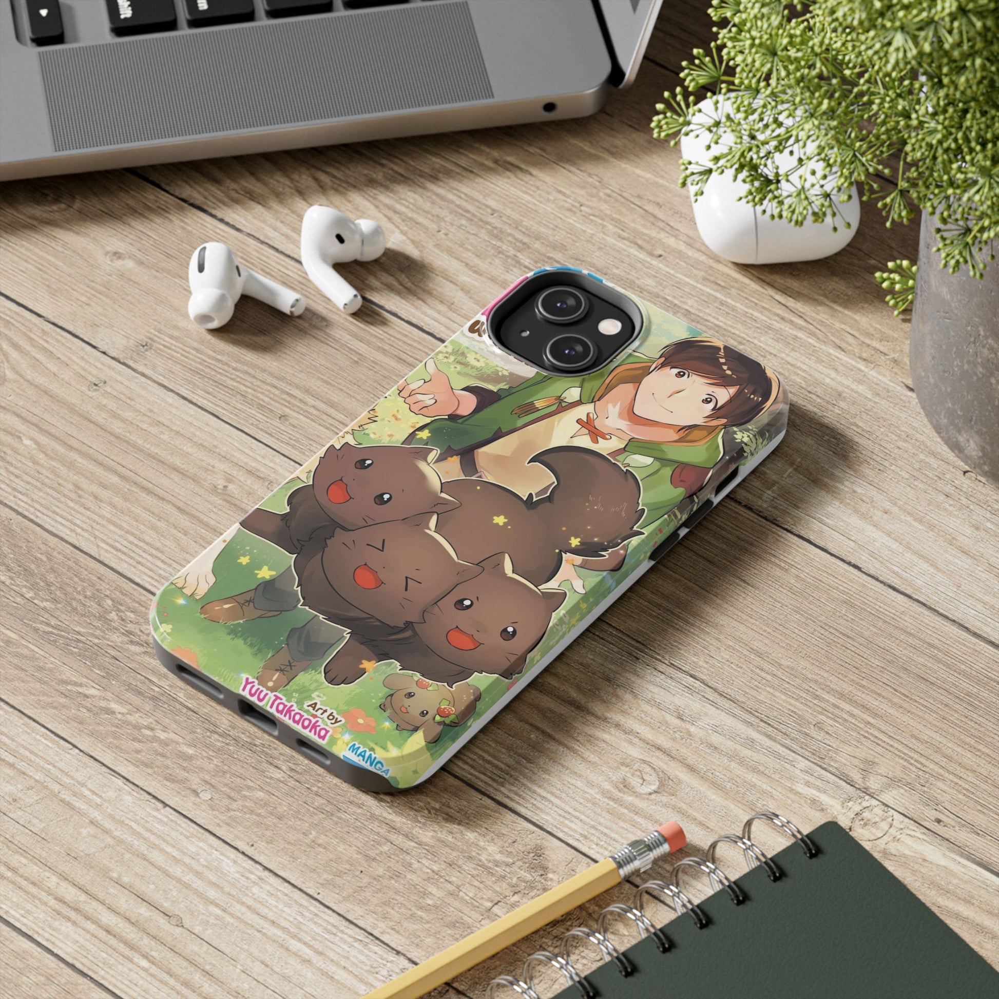 Fluffy Cafe in Another World Luke Phone Case