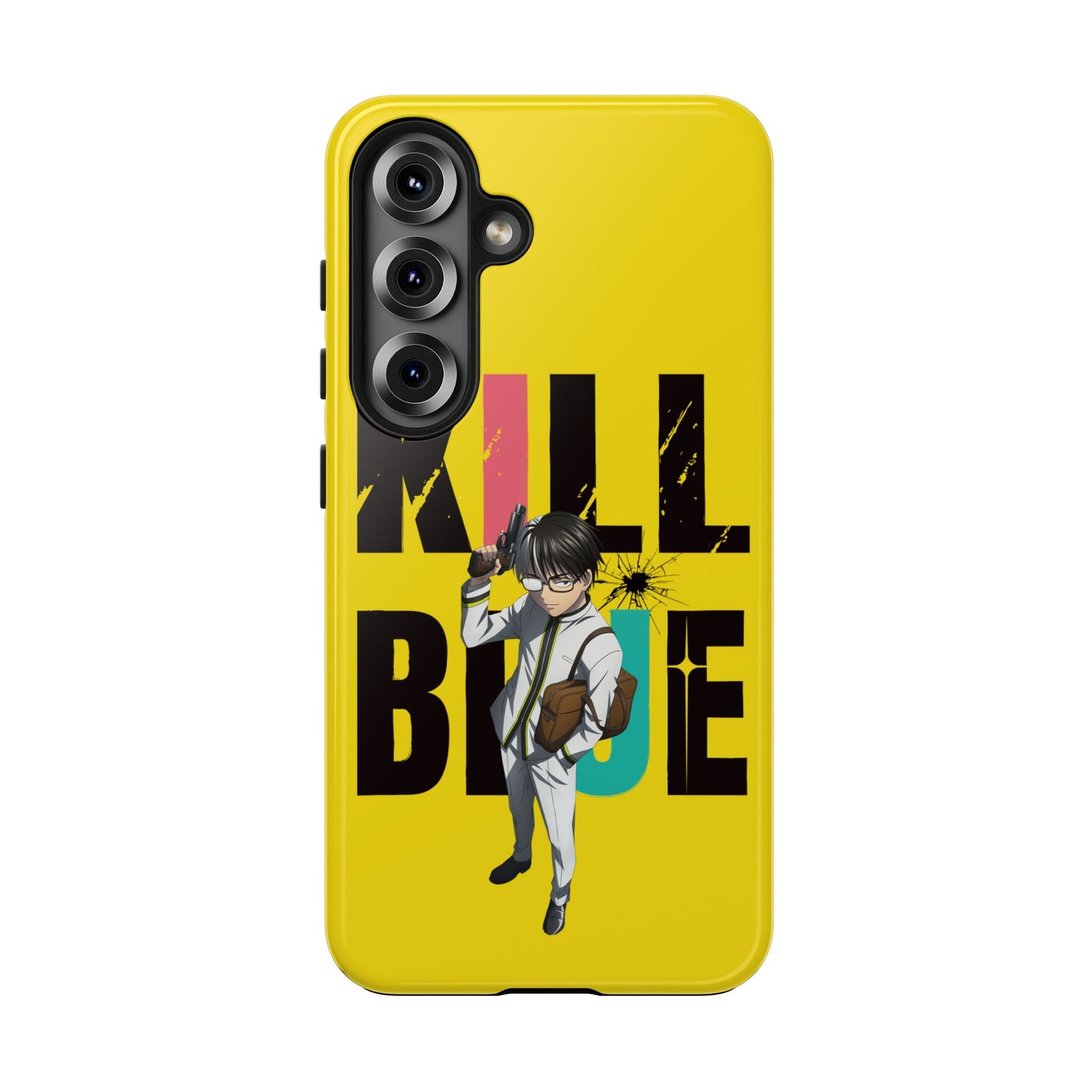 Kill Blue Manga Phone Case Samsung Galaxy S25