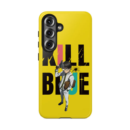 Kill Blue Manga Phone Case Samsung Galaxy S25