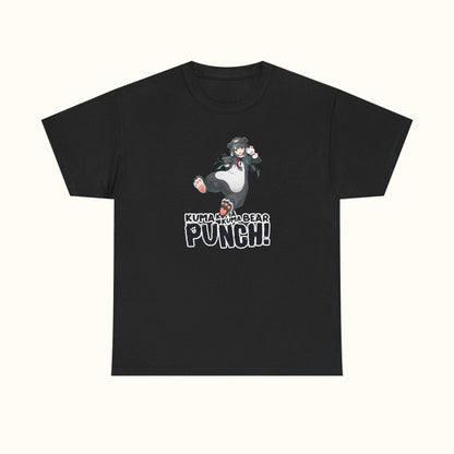 Kuma Kuma Kuma Bear Black And White T-Shirt Black