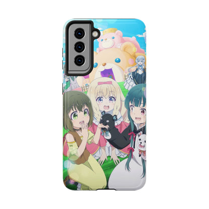 Kuma Kuma Kuma Bear Phone Case Samsung Galaxy S21