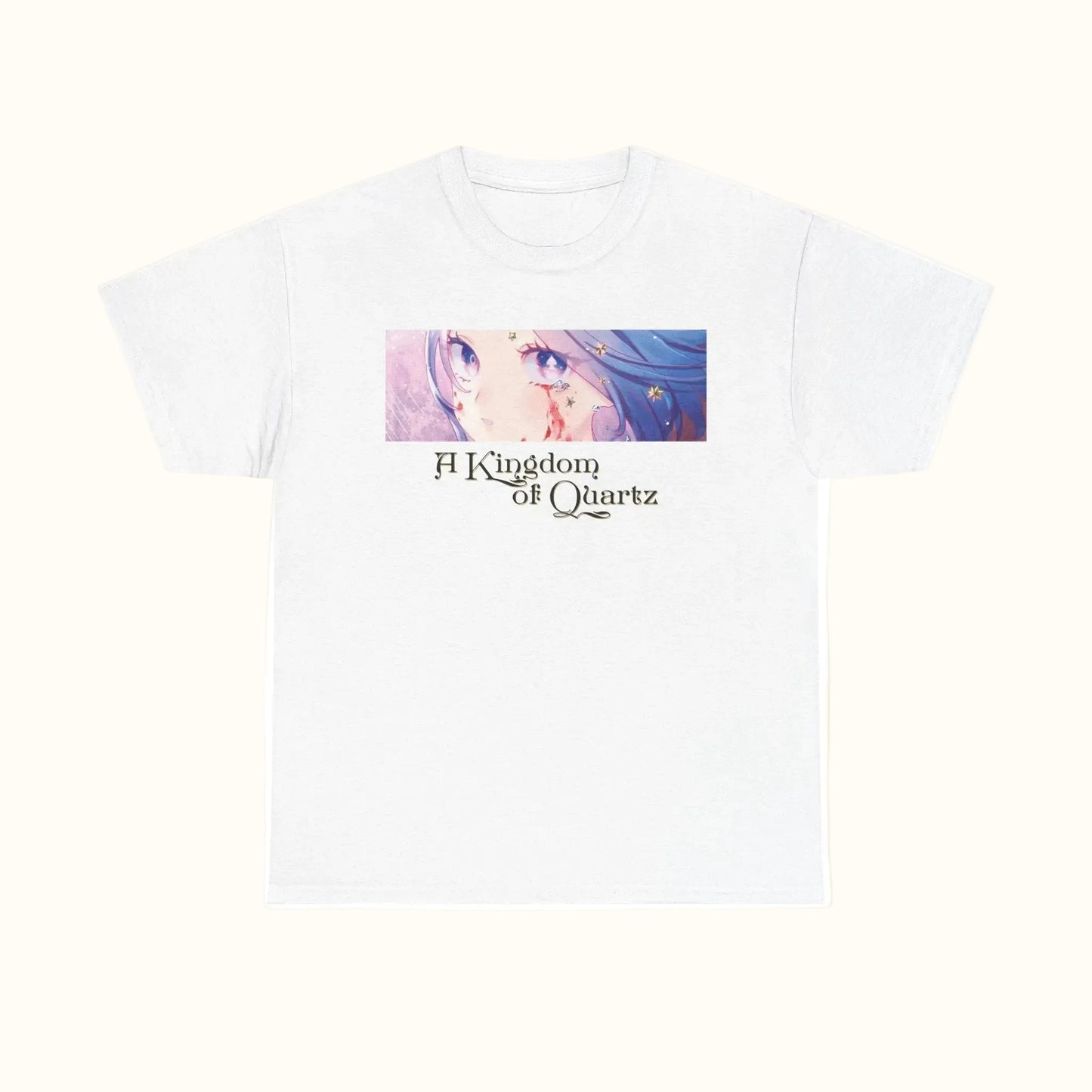 Kingdom of Quartz Anime T-Shirt White