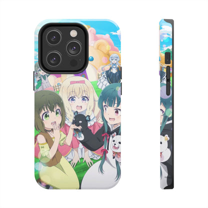 Kuma Kuma Kuma Bear Phone Case iPhone 14 Pro