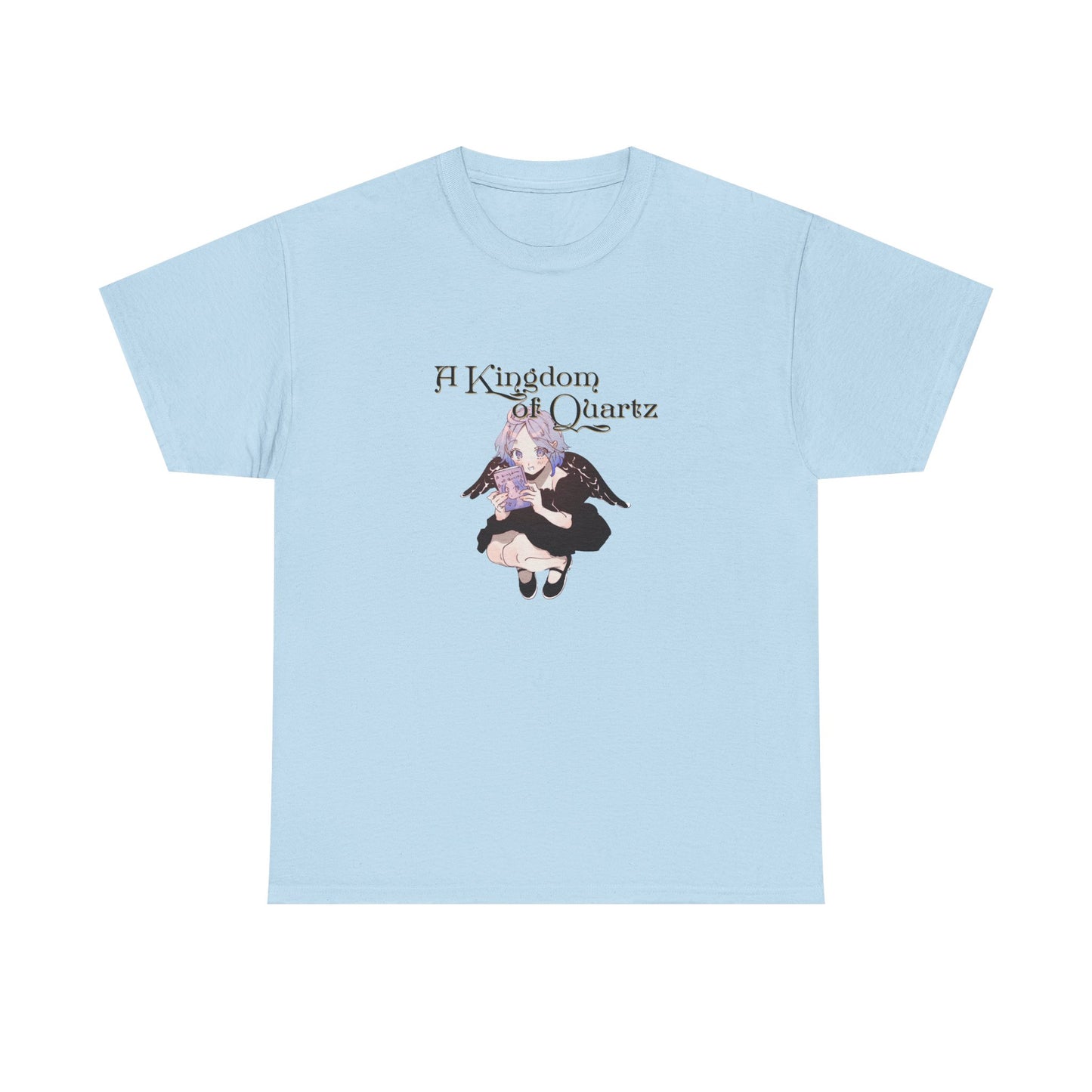 Kingdom of Quartz Blue Fallen Angel T-Shirt Light Blue