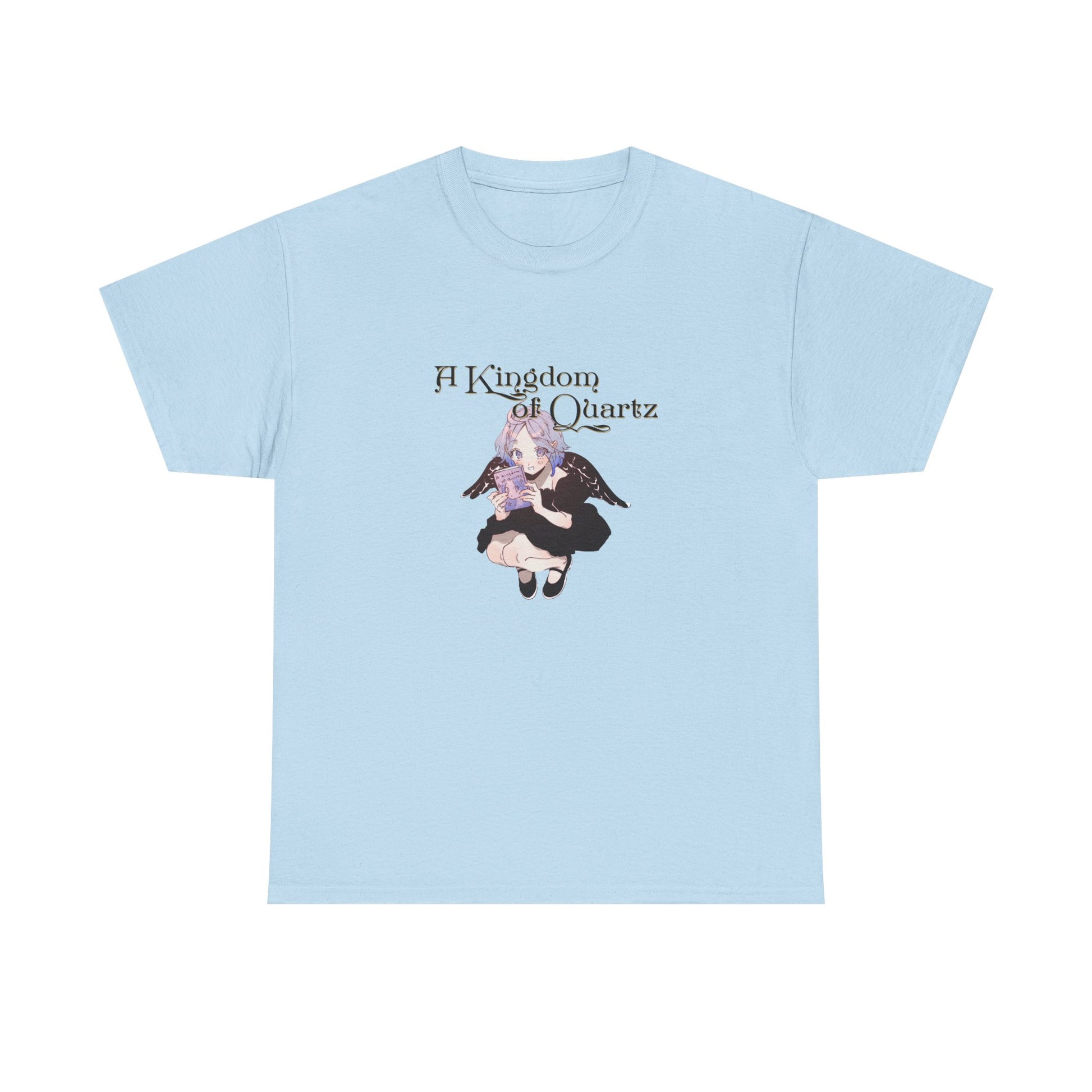 Kingdom of Quartz Blue Fallen Angel T-Shirt Light Blue