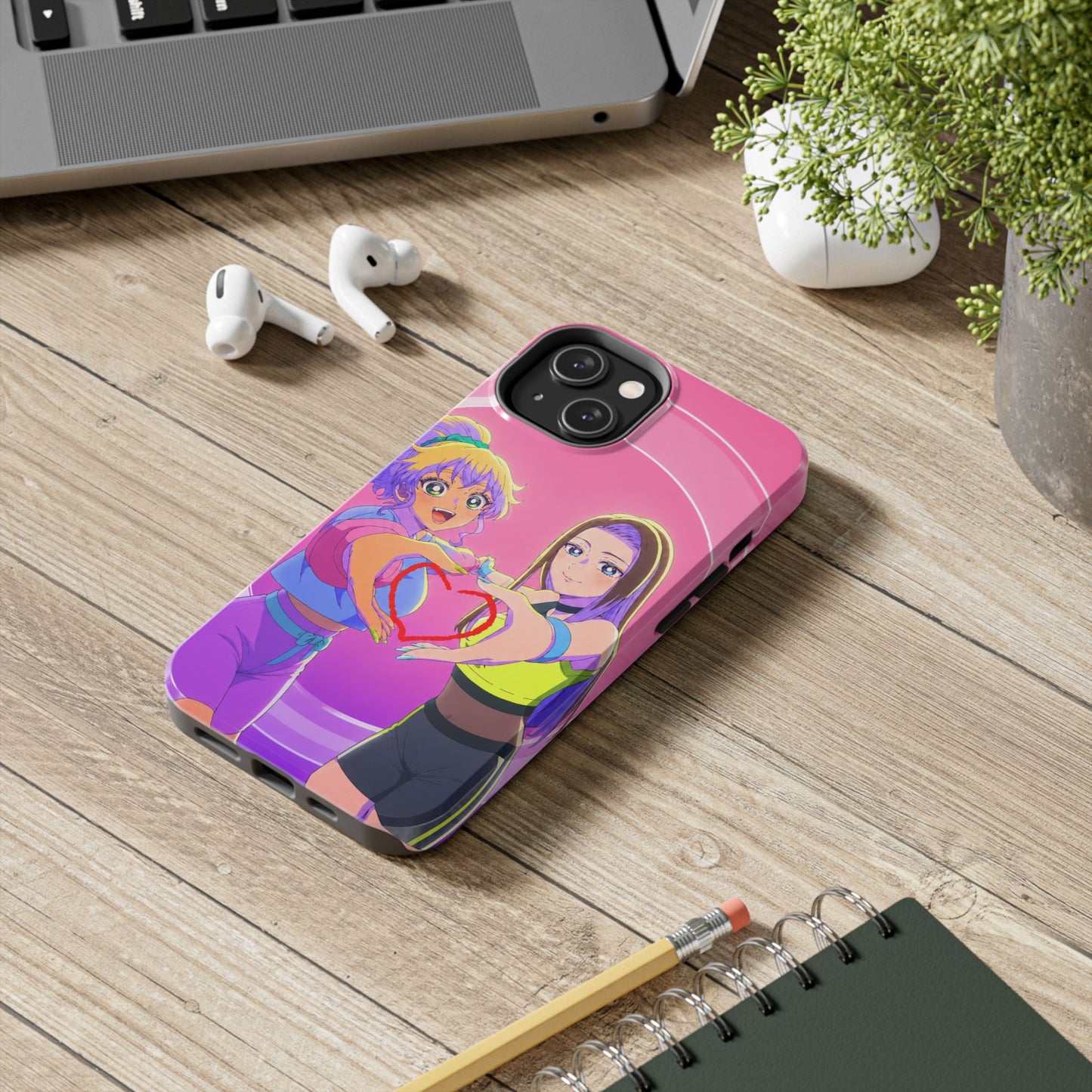 Gals can't be kind to Otaku ?! - Ijichi and Amane Phone Case