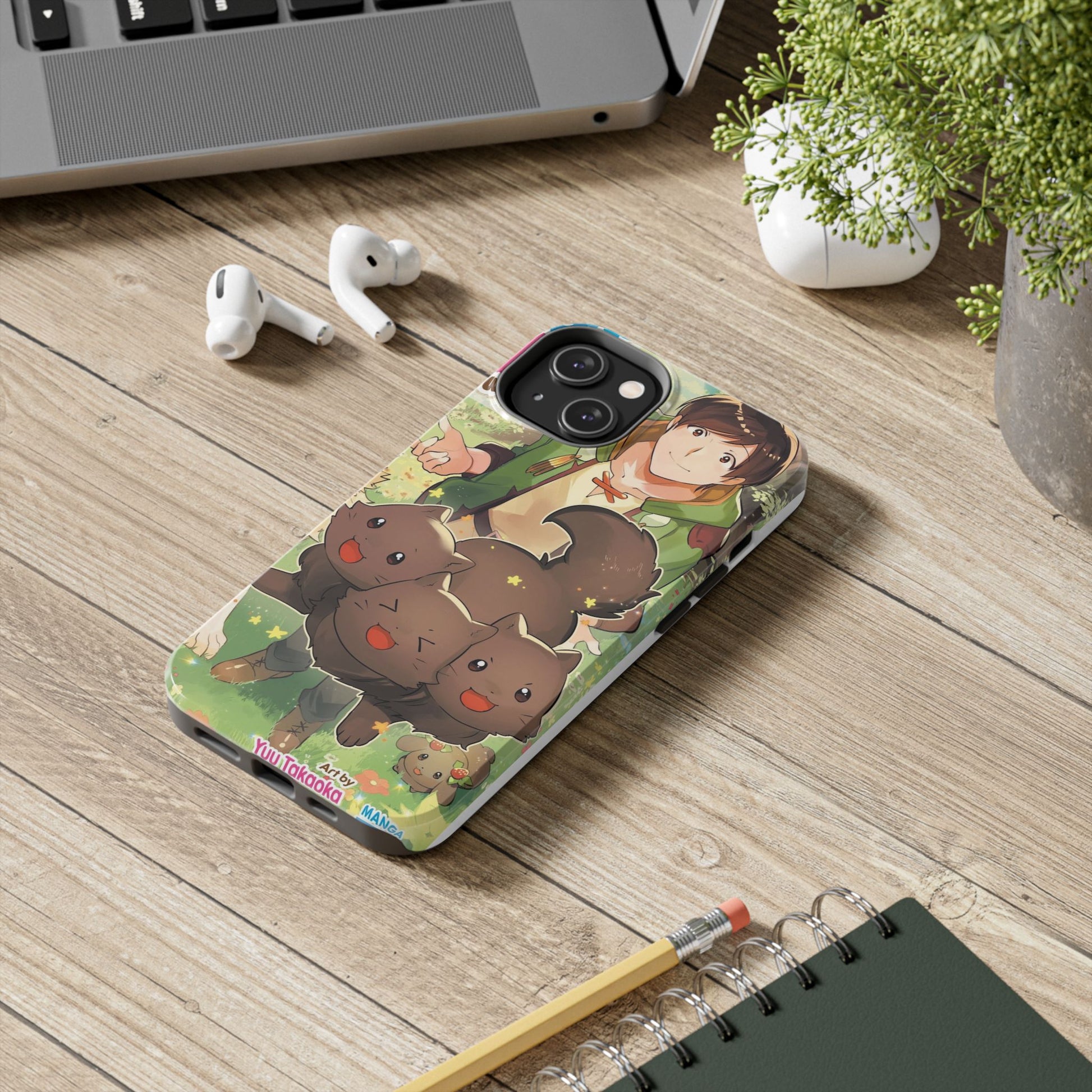 Fluffy Cafe in Another World Luke Phone Case