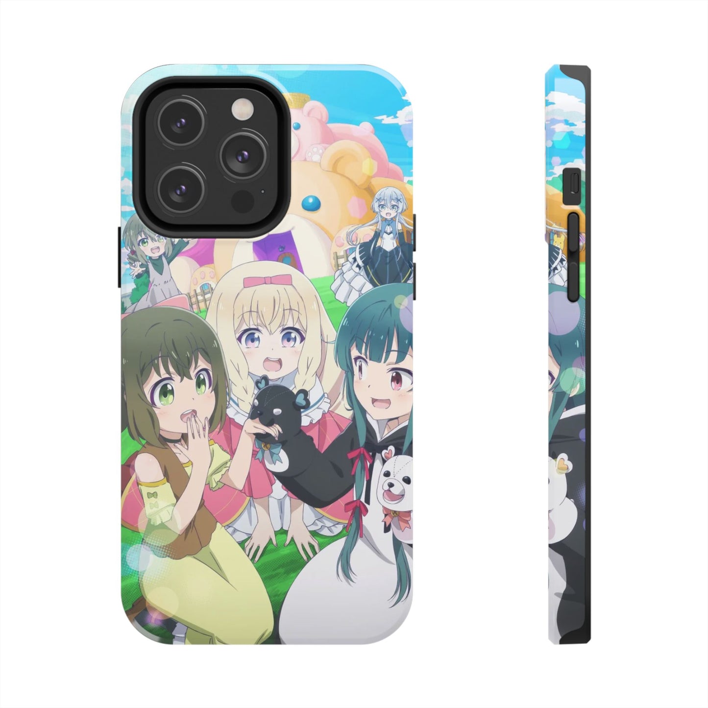 Kuma Kuma Kuma Bear Phone Case iPhone 14 Pro Max