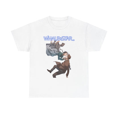 Whale Star Manga T-Shirt White