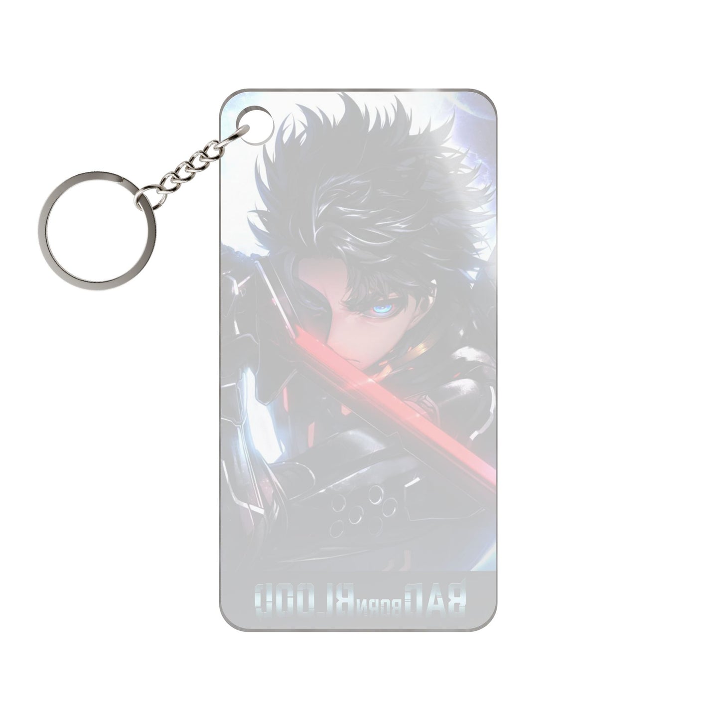 Bad Born Blood Keychain 1.18'' x 2.36'' Transparent