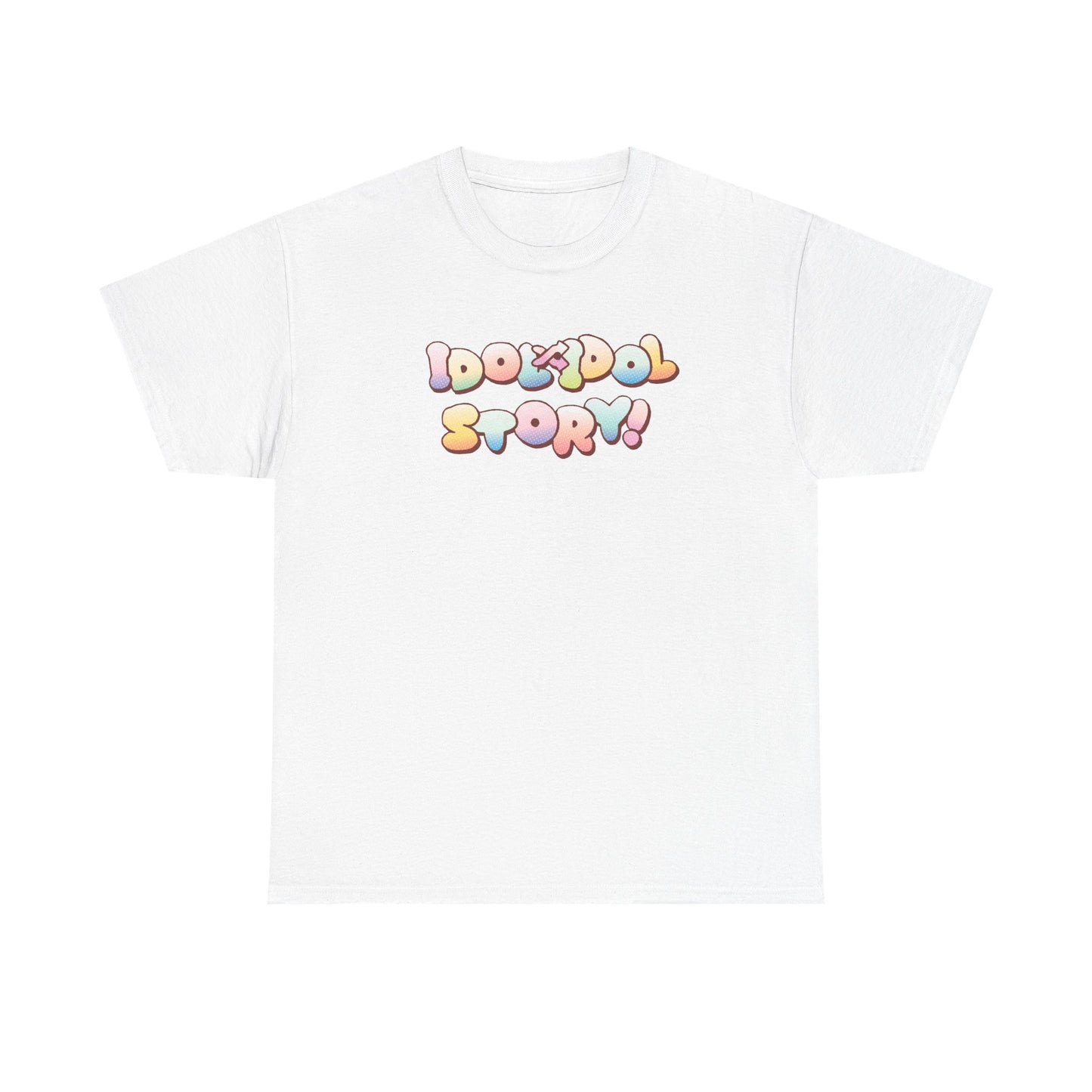 IDOL x IDOL STORY! Logo T-Shirt White