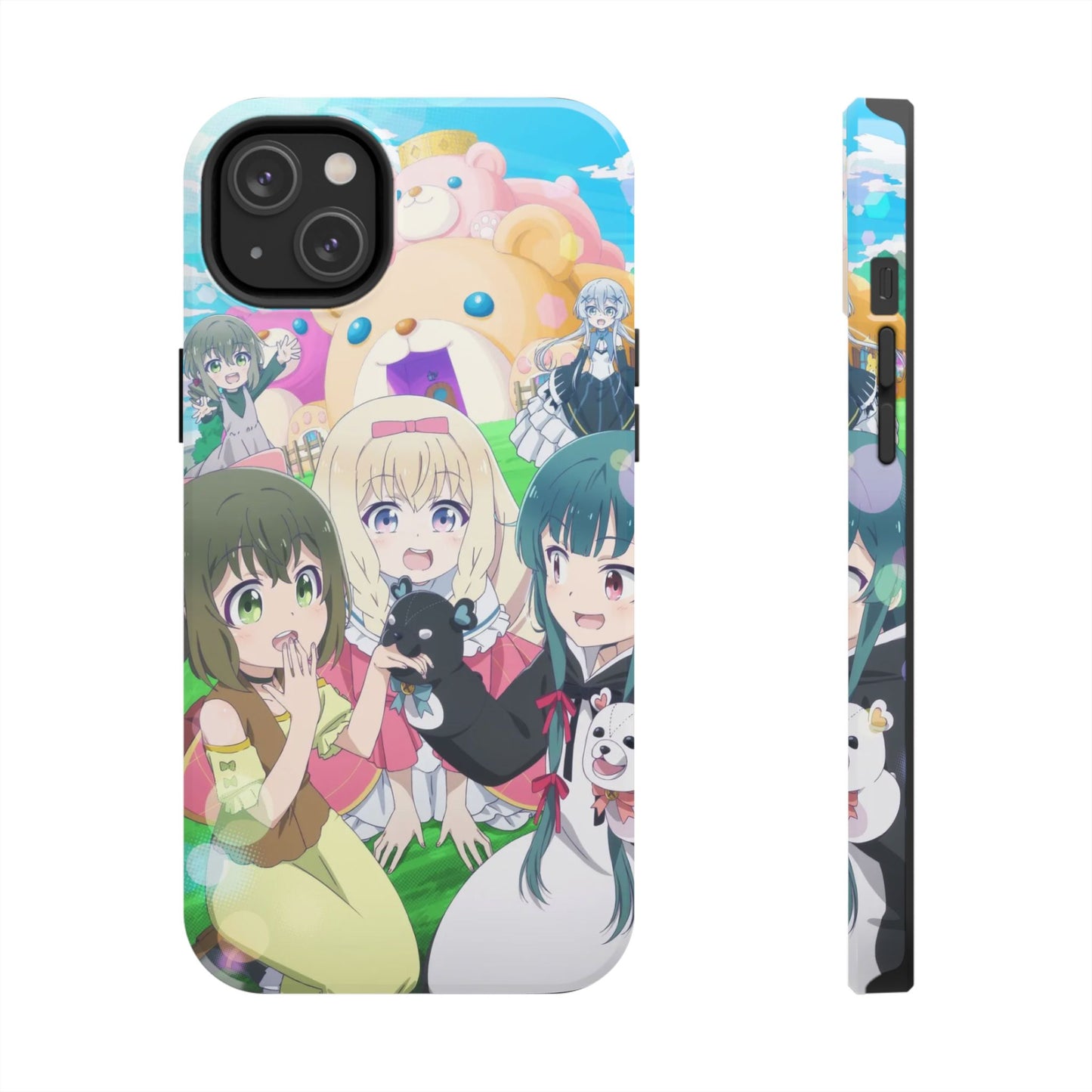 Kuma Kuma Kuma Bear Phone Case iPhone 14 Plus