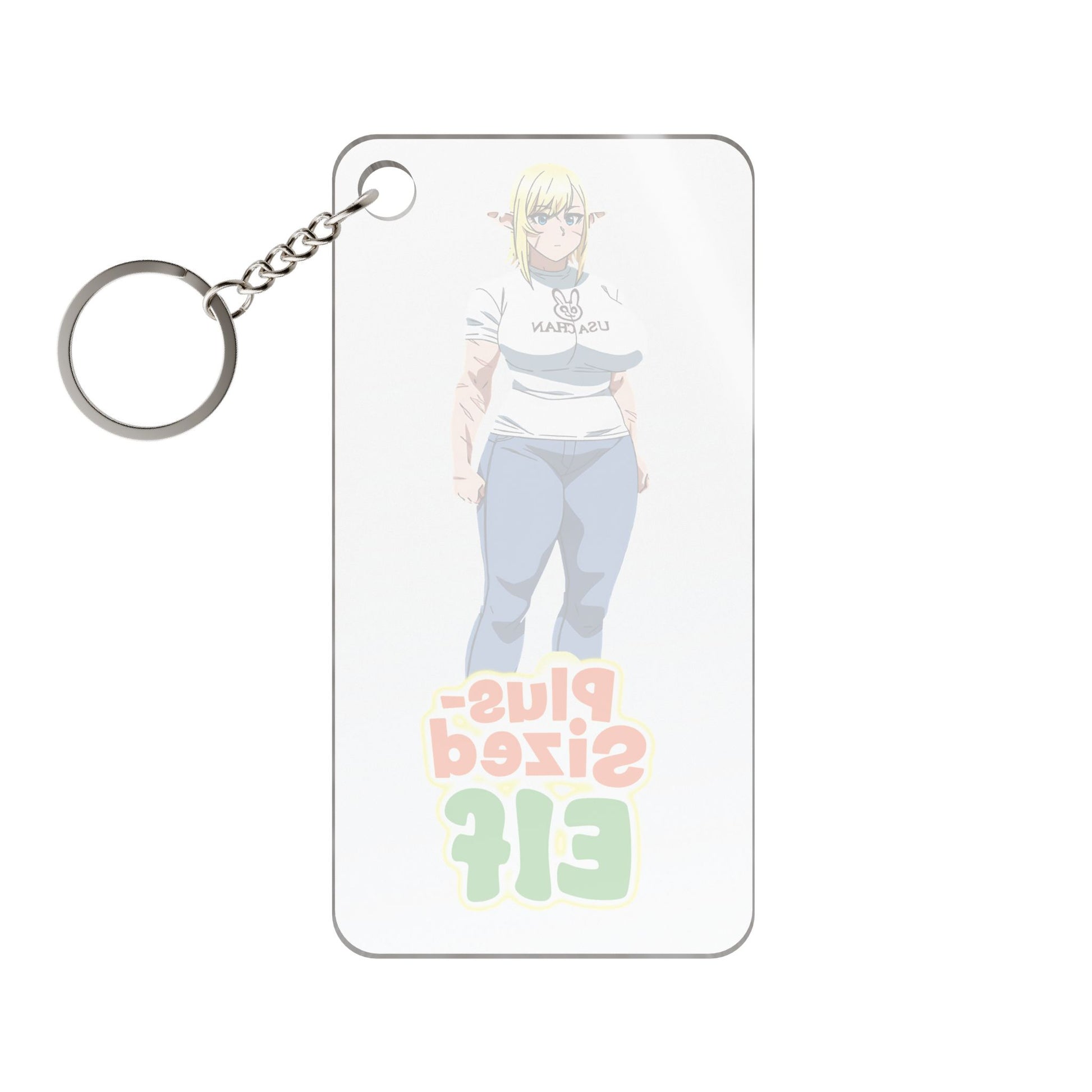Plus Sized Elf Elfuda Keychain