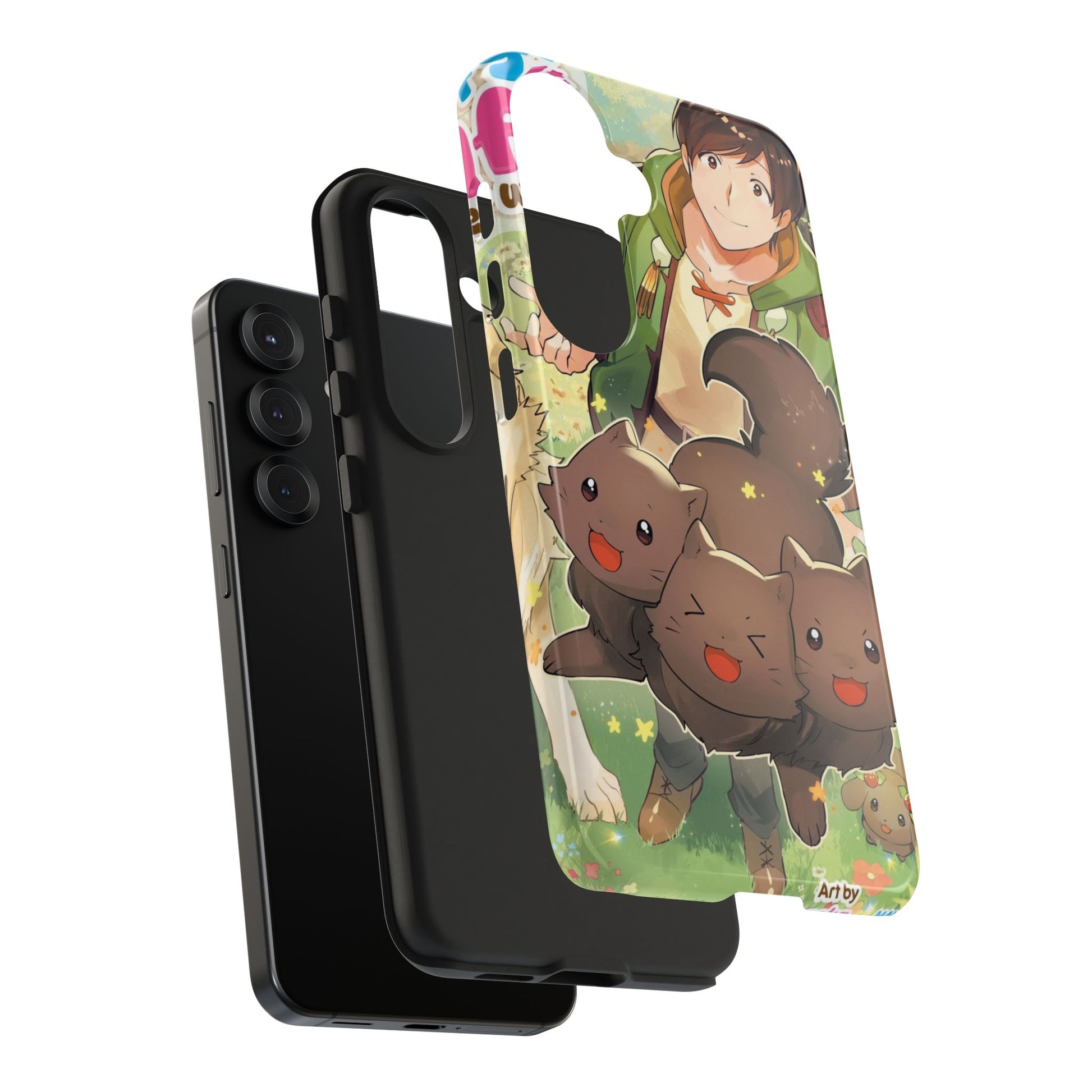 Fluffy Cafe in Another World Luke Phone Case