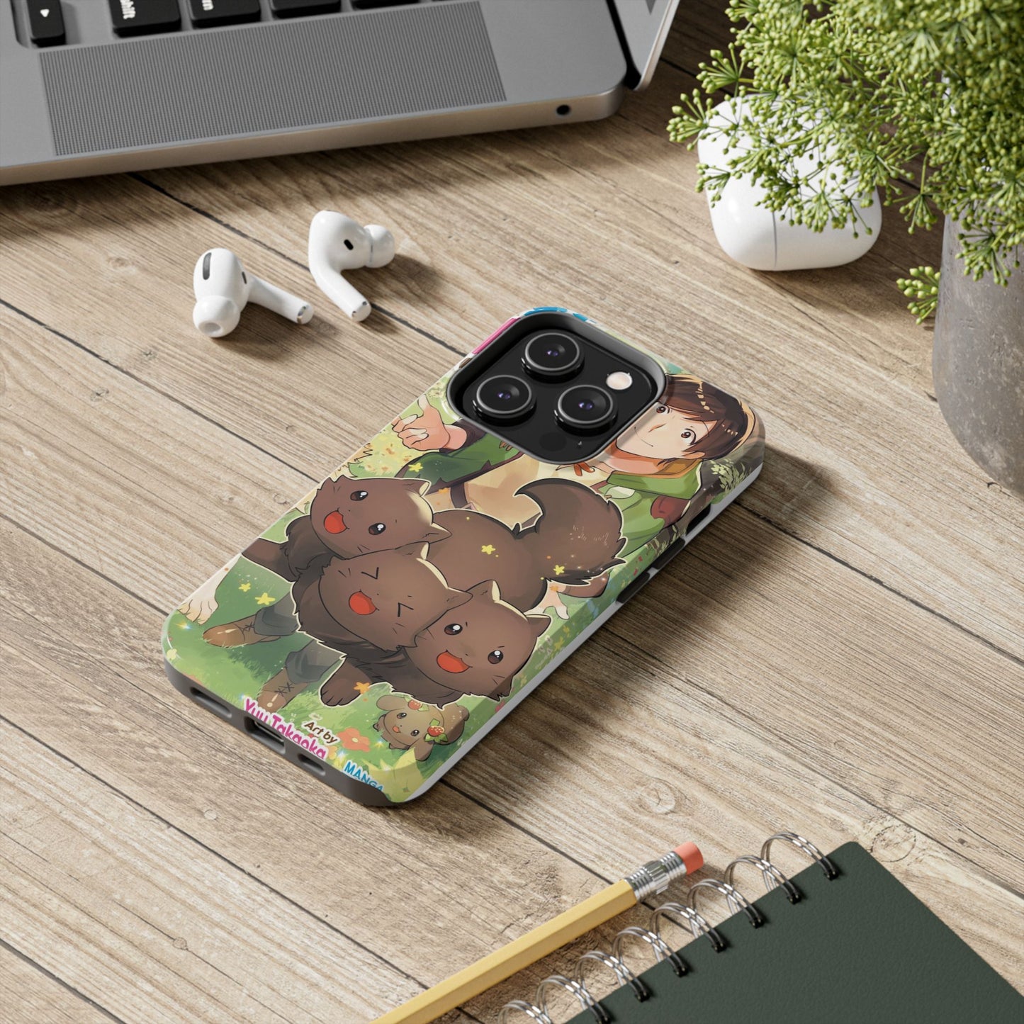 Fluffy Cafe in Another World Luke Phone Case