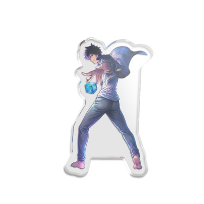 Super Cube - Wang with Horadric Cube Figure 5" x 5" Transparent